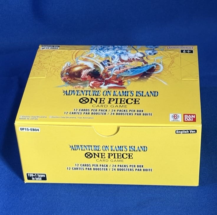 One piece 15 English cards Case