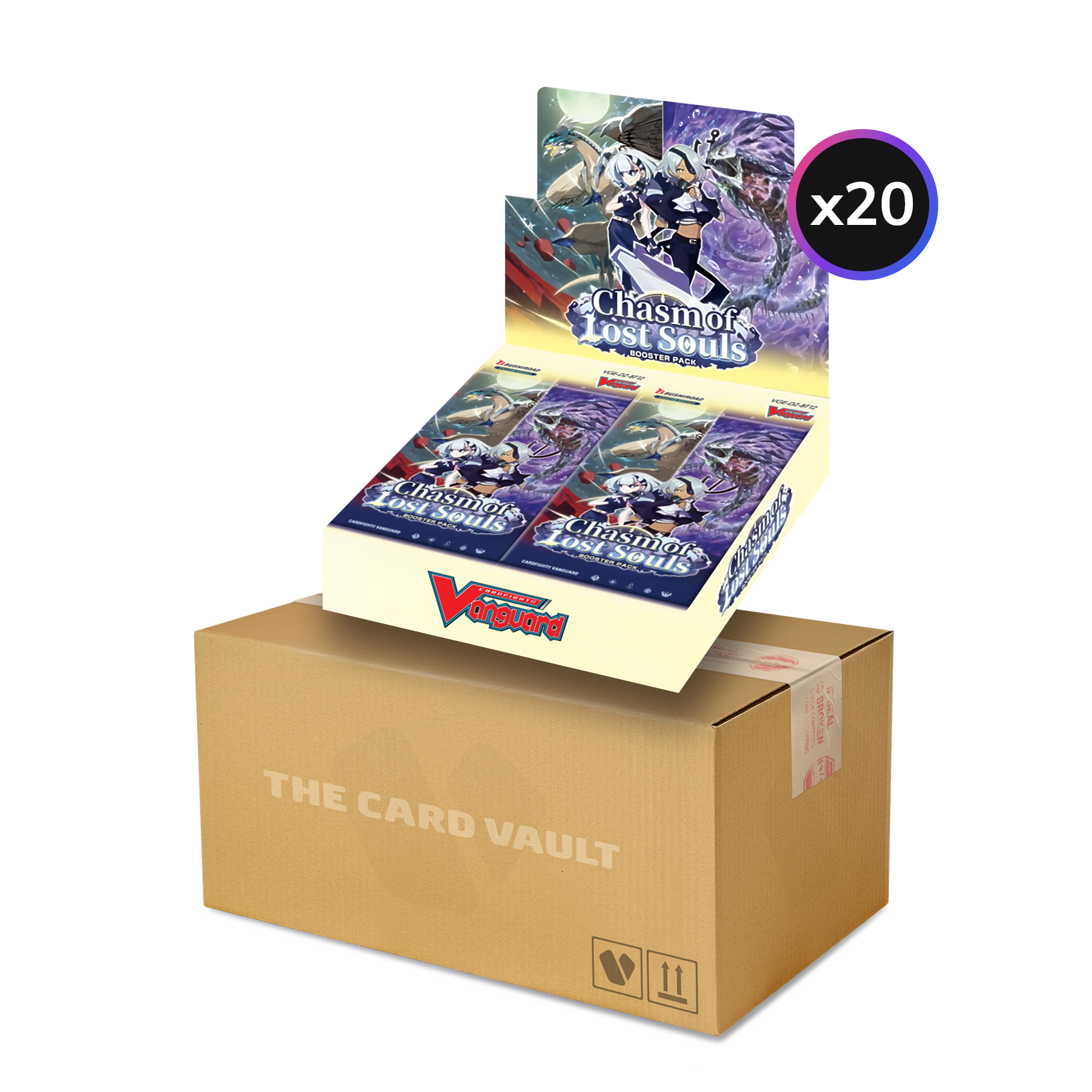 Cardfight!! Vanguard - Chasm of Lost Souls - Display Case (20x Booster Boxes) (2nd Edition)