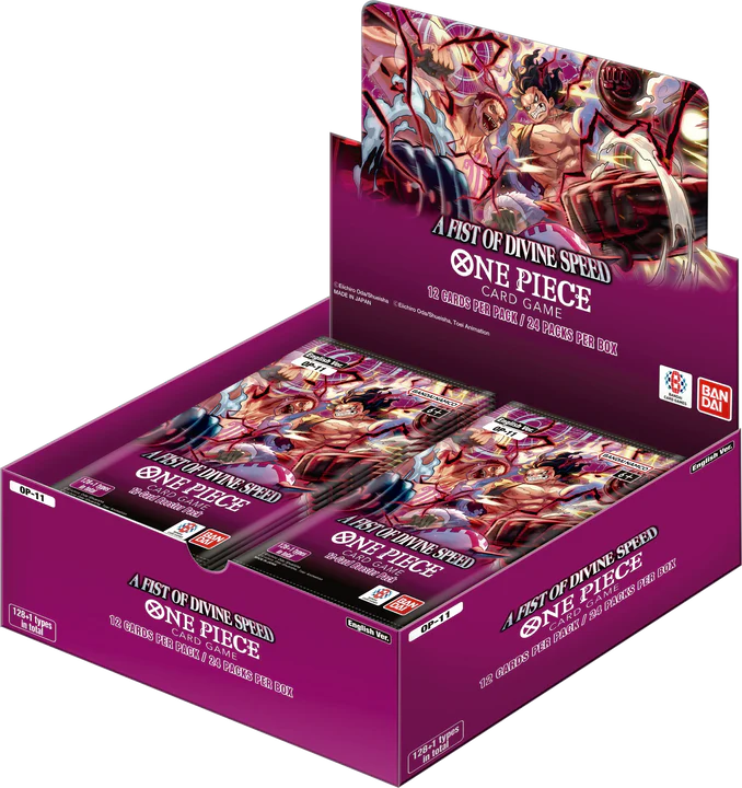 One Piece TCG - A Fist of Divine Speed (OP-11) Booster Box (24x Packs)