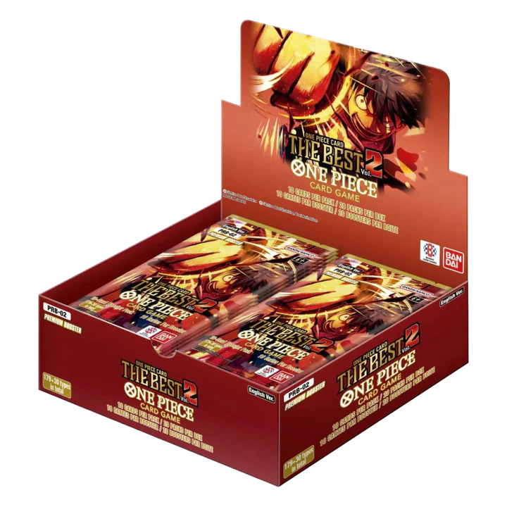 One Piece TCG One Piece Card The Best Vol.2 (PRB-02) Premium Booster Box (20x Packs)