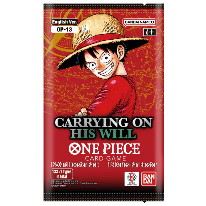 One Piece TCG Carrying On His Will (OP-13) Booster Box (24x Packs) - Image 2