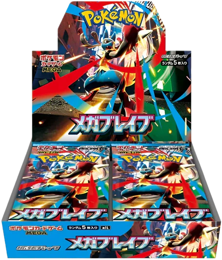 Pokemon TCG - Mega Evolution - Mega Brave (M1L) - Booster Box (Japanese)