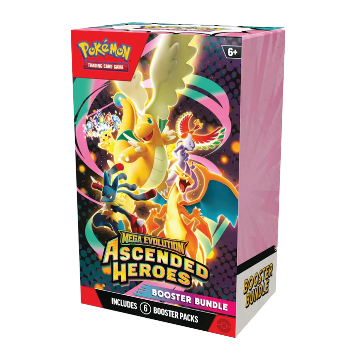 Pokemon TCG - Mega Evolution - Ascended Heroes - Booster Bundle Full Case