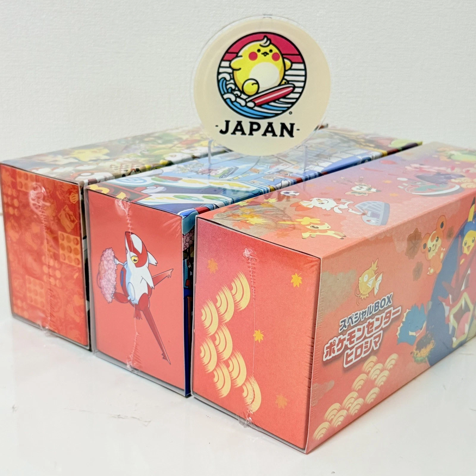 Pokemon Center Japanese Tohoku Hiroshima Fukuoka Special Box SET OF 3 New Japan - Image 5