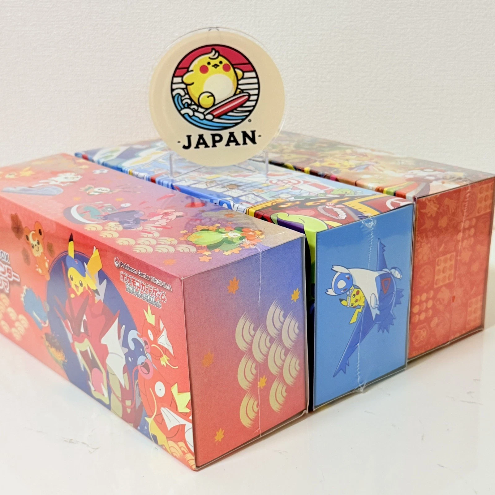 Pokemon Center Japanese Tohoku Hiroshima Fukuoka Special Box SET OF 3 New Japan - Image 4